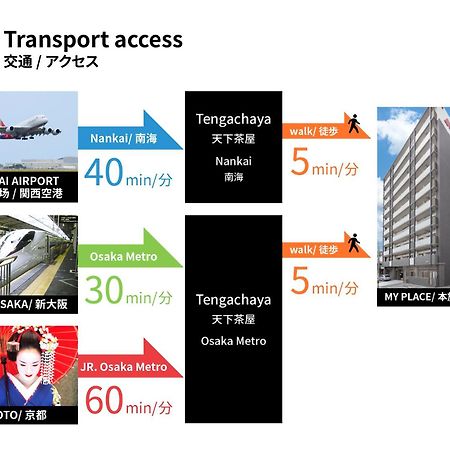 Ferienwohnung Fds Plaisir Ōsaka Exterior foto
